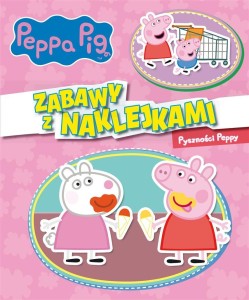 ŚWINKA PEPPA. ZABAWY Z NAKLEJKAMI. PYSZNOŚCI...