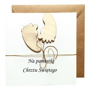 KARTKA CHRZEST ŚWIĘTY