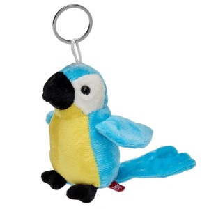 BRELOK PAPUGA ARA NIEBIESKA 11CM, BEPPE
