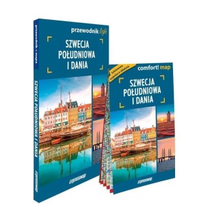 SZWECJA POŁUDNIOWA I DANIA LIGHT: PRZEWODNIK +MAPA