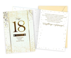 KARNET B6 URODZINY 18