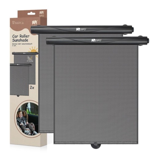 Rolety przeciwsłoneczne do samochodu 2szt, Sipo