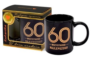 KUBEK PREMIUM URODZINY 60, KUKARTKA