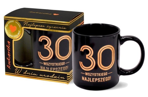 Kubek Premium Urodziny 30, Kukartka