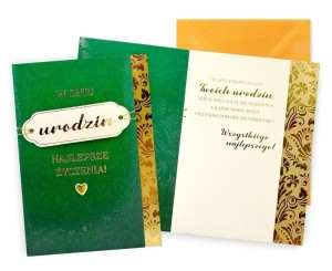 KARNET B6 URODZINY MĘSKIE