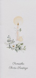 KARNET CHRZEST DL C25 - GROMNICA