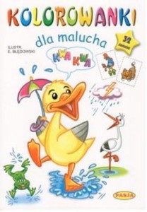 KOLOROWANKI DLA MALUCHA - KWA, KWA