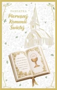 KARTKA OKOLICZNOŚCIOWA KOMUNIA KP31