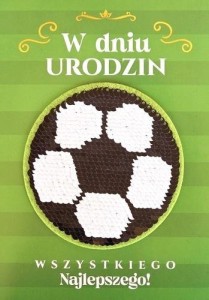 KARNET URODZINY CEKINY