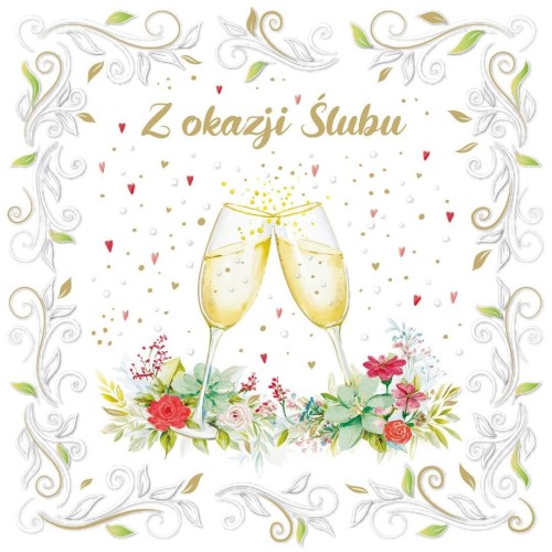 Kartka kw okolicznościowa Ślub