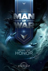 MAN OF WAR T.1 WEZWAŁ NAS HONOR, H. PAUL HONSINGER