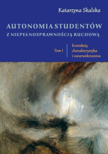 Autonomia studentów z niepełnosprawnością... T.1