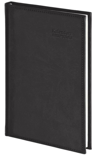 Kalendarz naucz 2026/2027 B5 tyg. Vivella czarny