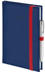 KALENDARZ NAUCZ. 2026/2027 A5 TYG. NEBRASKA GRANAT