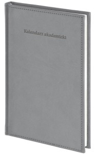 KALENDARZ AKAD. 2026/2027 A5 TYG. VIVELLA SZARY