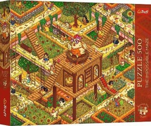 PUZZLE 500 ŚMIESZNE KURCZAKI TREFL, TREFL