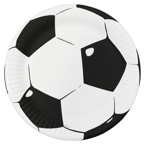 Talerze papierowe Gol! 8szt
