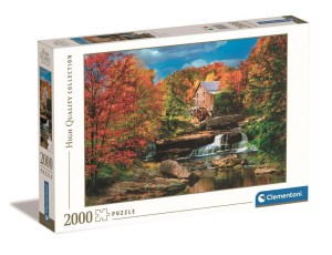 PUZZLE 2000 HQ GLADE CREEK GRIST MILL, CLEMENTONI