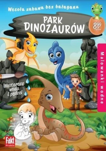 Park dinozaurów. Malowanki wodne, praca zbiorowa