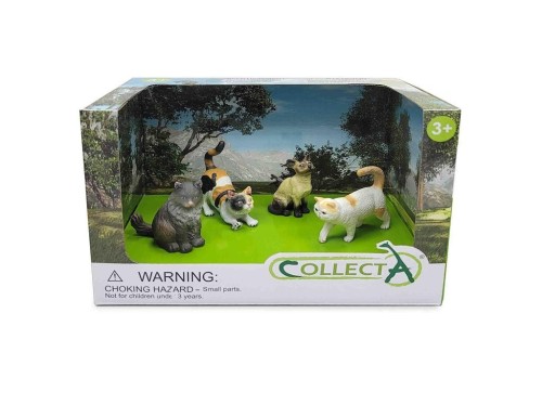 Zestaw kotów 4szt, Collecta