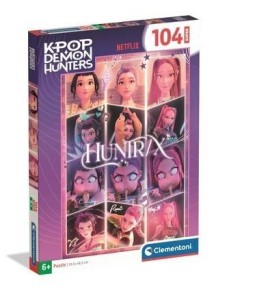 PUZZLE 104 K-POP DEMON HUNTERS, CLEMENTONI