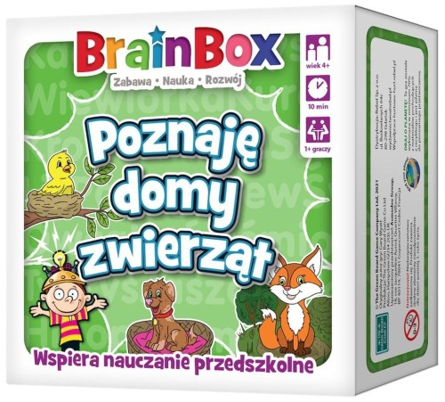 BrainBox - Poznaję domy zwierząt REBEL, Rebel