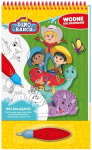 DINO RANCH. WODNE KOLOROWANIE CZ. 1