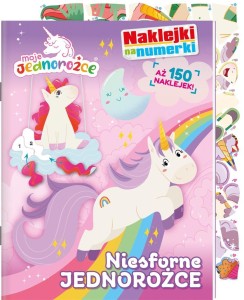 MOJE JEDNOROŻCE. NAKLEJKI NA NUMERKI CZ.2