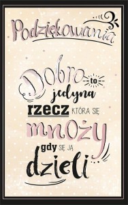 KARTKA DZIĘKUJĘ U59