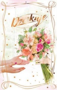 KARTKA OKOLICZNOŚCIOWA DZIĘKUJĘ ICG16