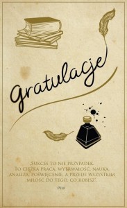 KARTKA OKOLICZNOŚCIOWA GRATULACJE