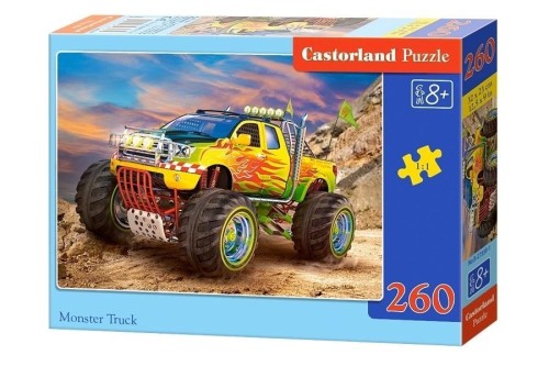 Puzzle 260 Monster truck CASTOR, Castorland