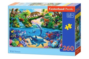 PUZZLE 260 WILD NATURE CASTOR, CASTORLAND