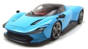 FERRARI DAYTONA SP3 BLUE 1:18 BBURAGO, BBURAGO