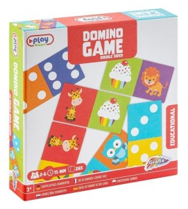 GRA - DOMINO DWUSTRONNE 28 KART, GRAFIX