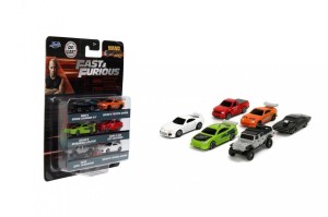 JADA F&F METALOWE SAMOCHODY 6-PAK 4CM