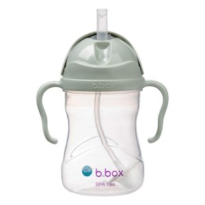 BIDON ZE SŁOMKĄ SAGE 240ML, B.BOX FOR KIDS