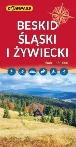 MAPA TURYSTYCZNA - BESKID ŚLĄSKI I ŻYWIECKI