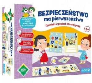 PUZZLE BEZPIECZEŃSTWO MA PIERWSZEŃSTWO!, TREFL