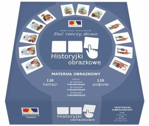 DAĆ RZECZY SŁOWO. HISTORYJKI OBRAZKOWE, KOMLOGO