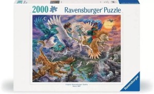 PUZZLE 2000 FANTAZJA - PEGAZ, RAVENSBURGER