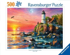 PUZZLE 2D 500 WODA, RAVENSBURGER