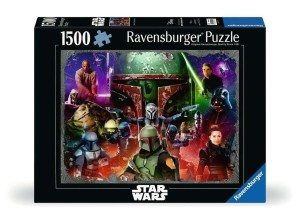 PUZZLE 1500 STAR WARS BOBA. FETT ŁOWCA NAGRÓD