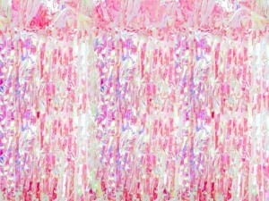 KURTYNA PARTY OPALIZUJĄCY RÓŻOWY 100X200CM