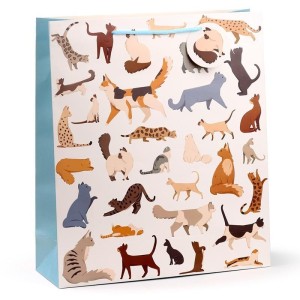 TORBA NA PREZENT FELINE FINE CATS XL, PUCKATOR