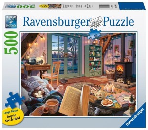 PUZZLE 2D: PRZYTULNE MIEJSCE 500EL, RAVENSBURGER