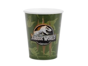 KUBECZKI JURASSIC WORLD 250ML 6SZT