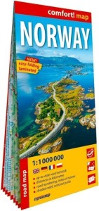 COMFORT! MAP NORWAY 1:11000 000 W.2026