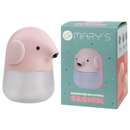 Dozownik do mydła słonik różowy, Mary's