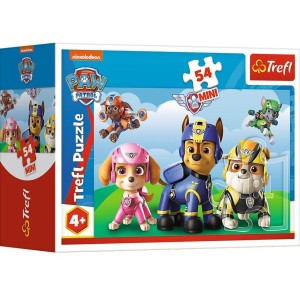 PUZZLE 54 MINI BĄDŹ JAK PSI PATROL 2 TREFL, TREFL